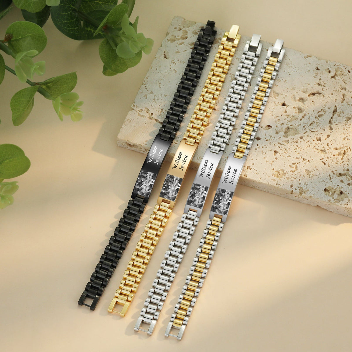 Custom Photo Stainelss Steel Bracelet