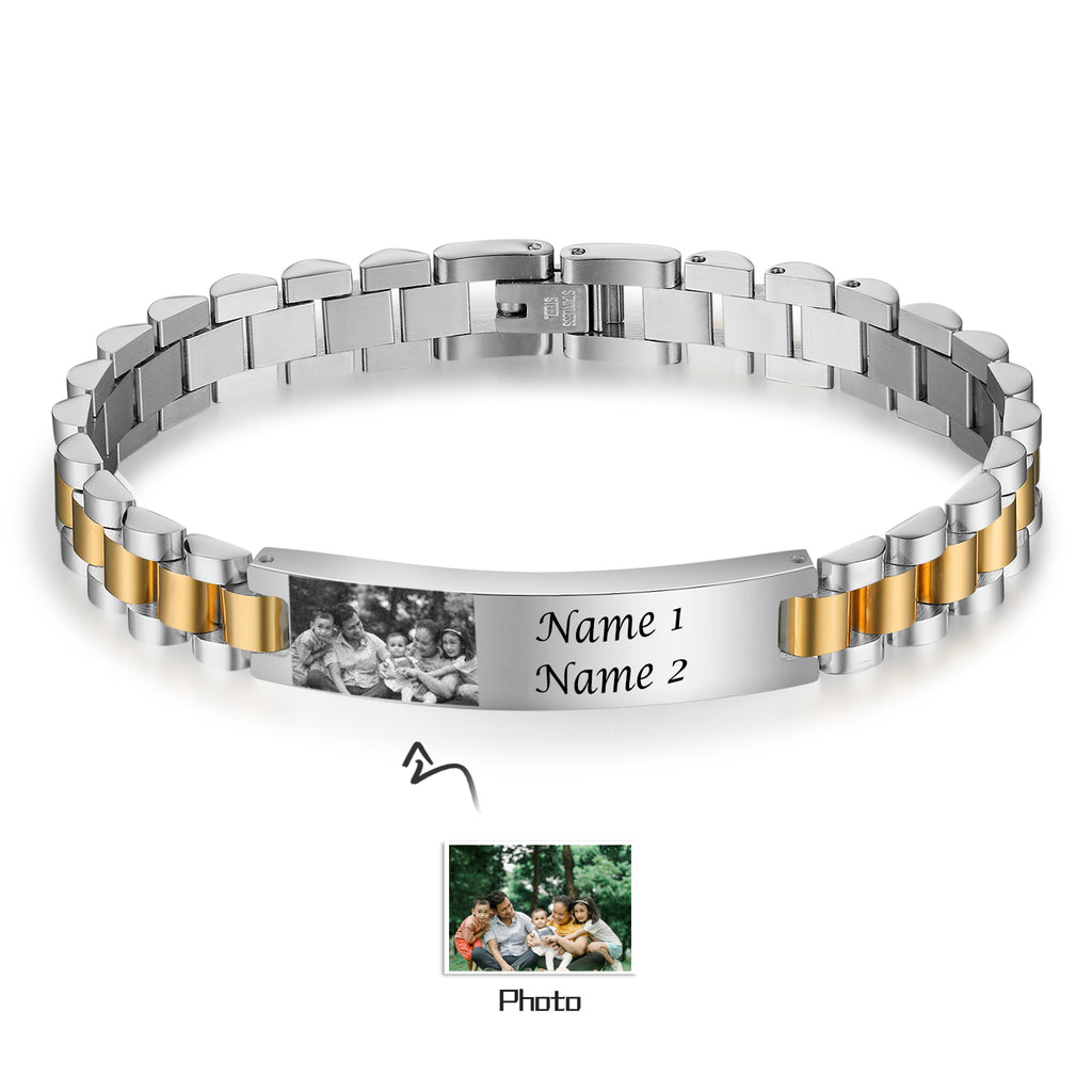 Custom Photo Stainelss Steel Bracelet