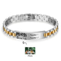 Stainless Steel+Gold Plated