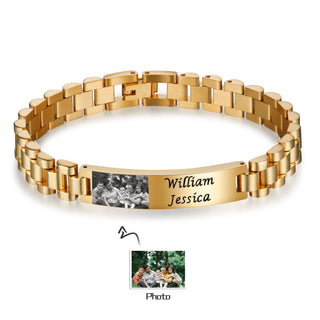 Custom Photo Stainelss Steel Bracelet