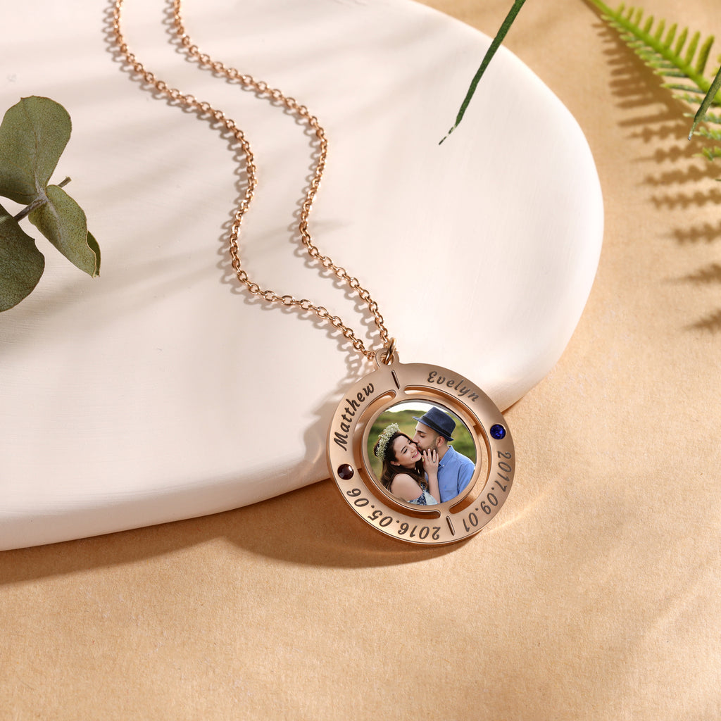 Custom Photo Necklace
