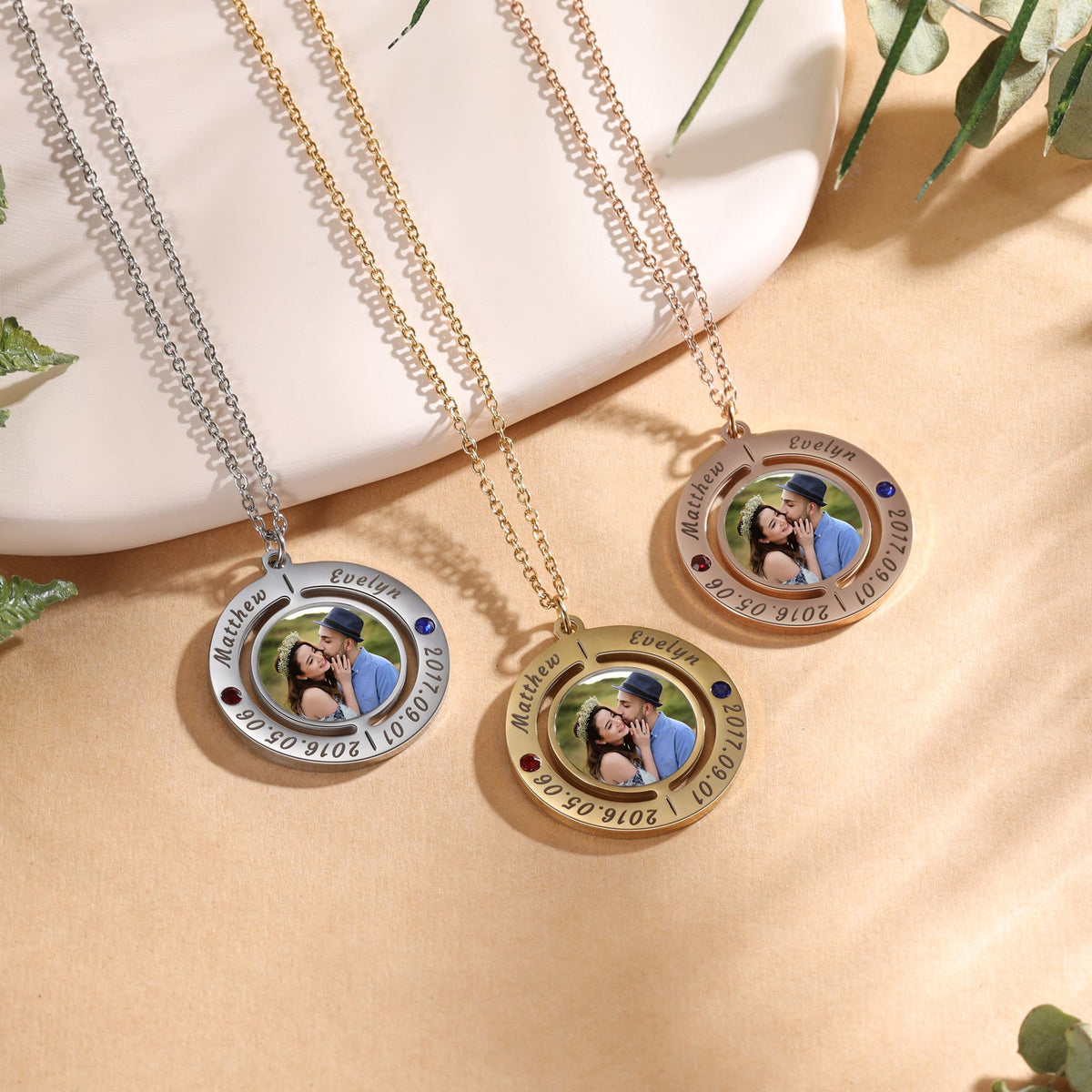 Custom Photo Necklace