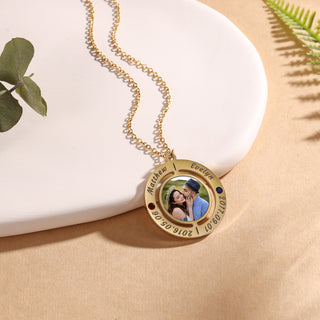 Custom Photo Necklace