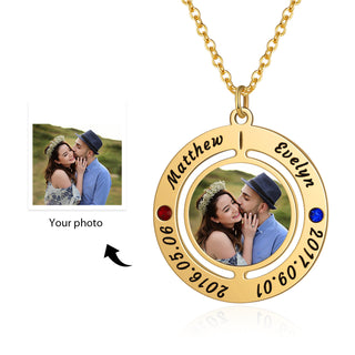 Custom Photo Necklace
