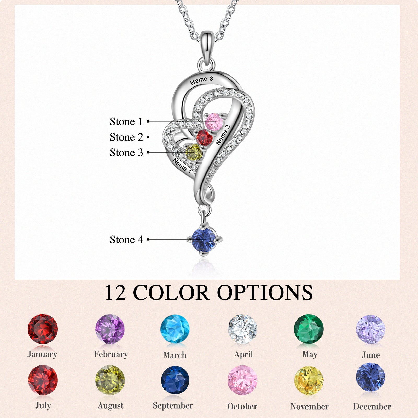 Custom Heart Necklace