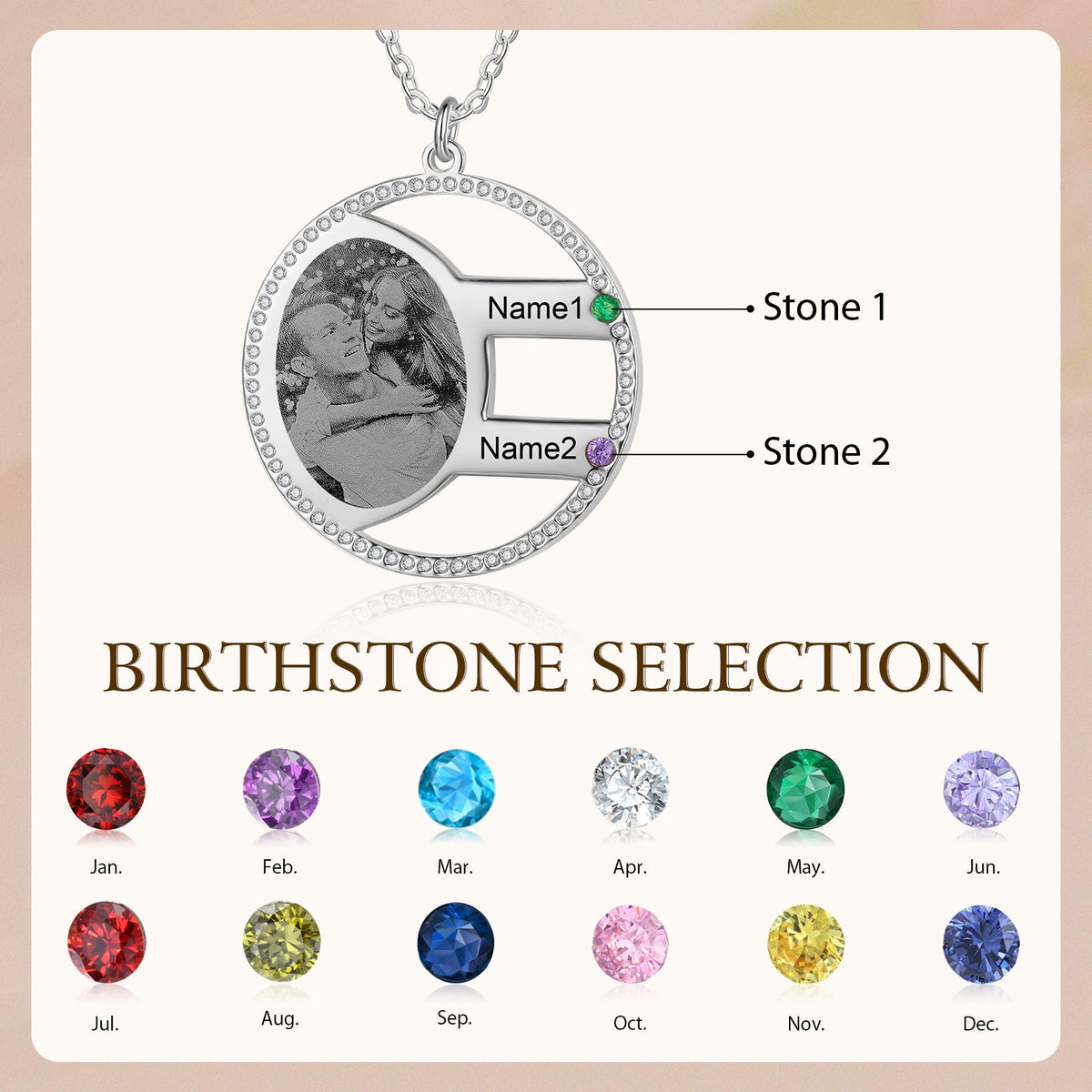 Custom Photo Necklace