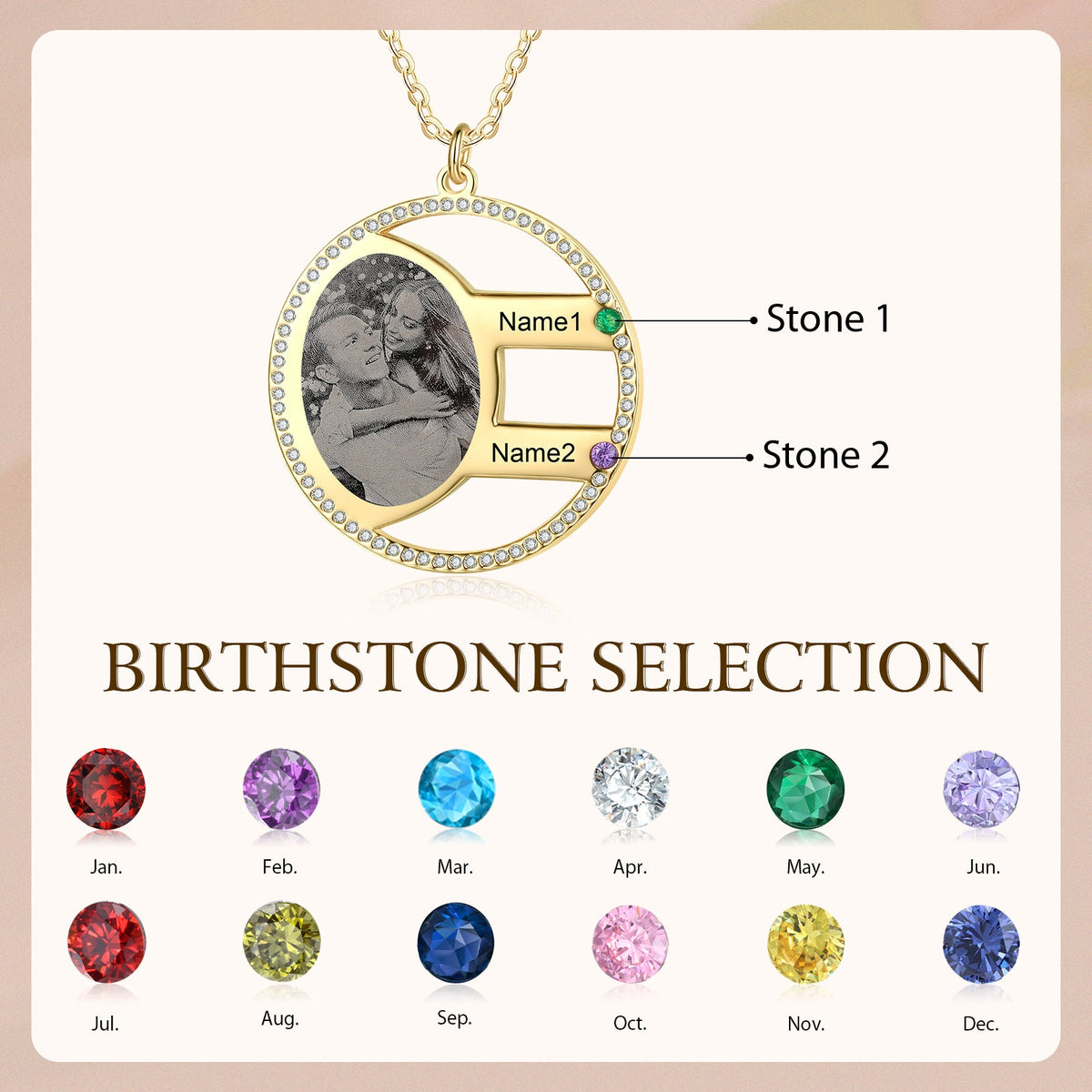 Custom Photo Necklace