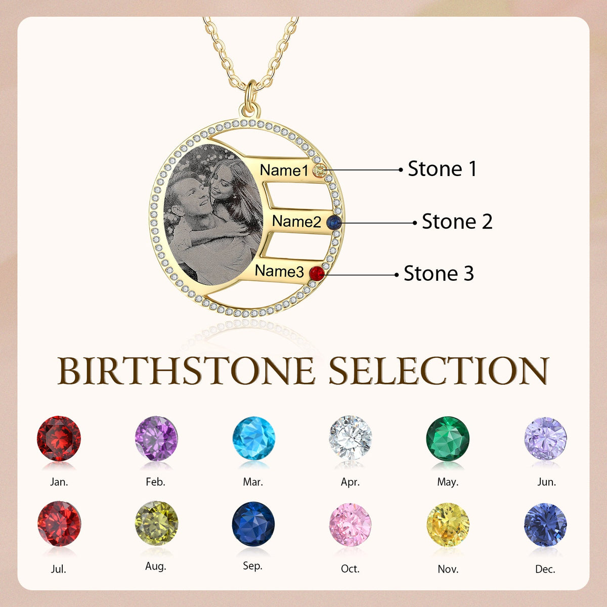 Custom Photo Necklace