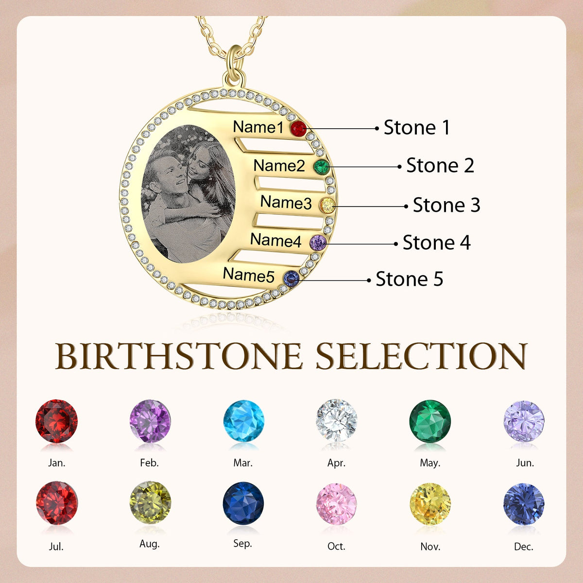 Custom Photo Necklace