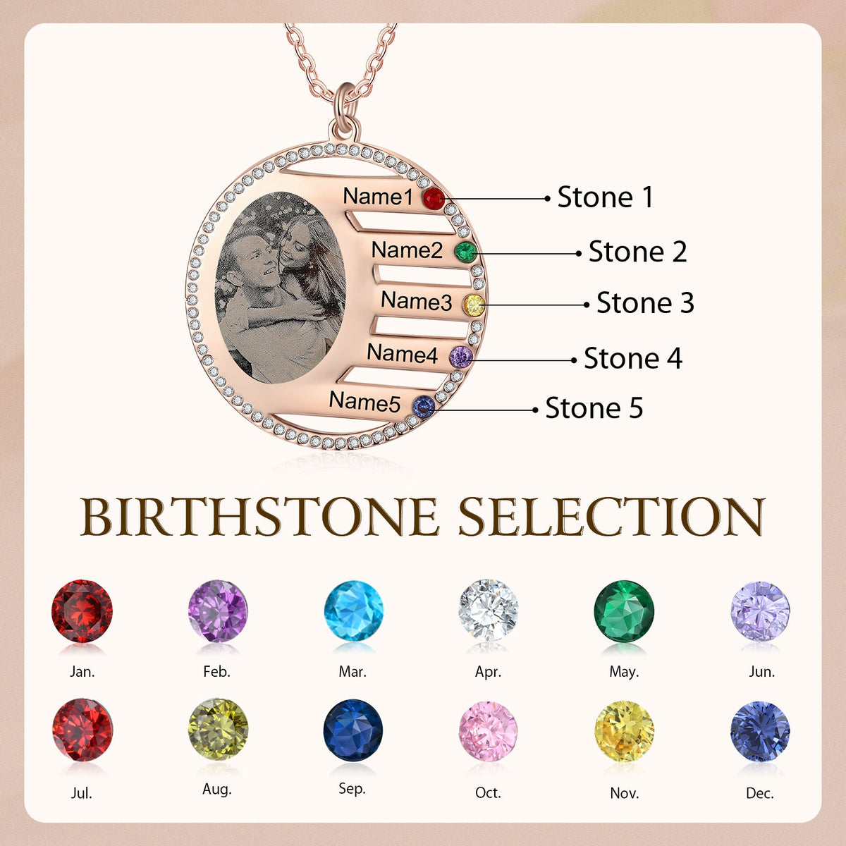 Custom Photo Necklace