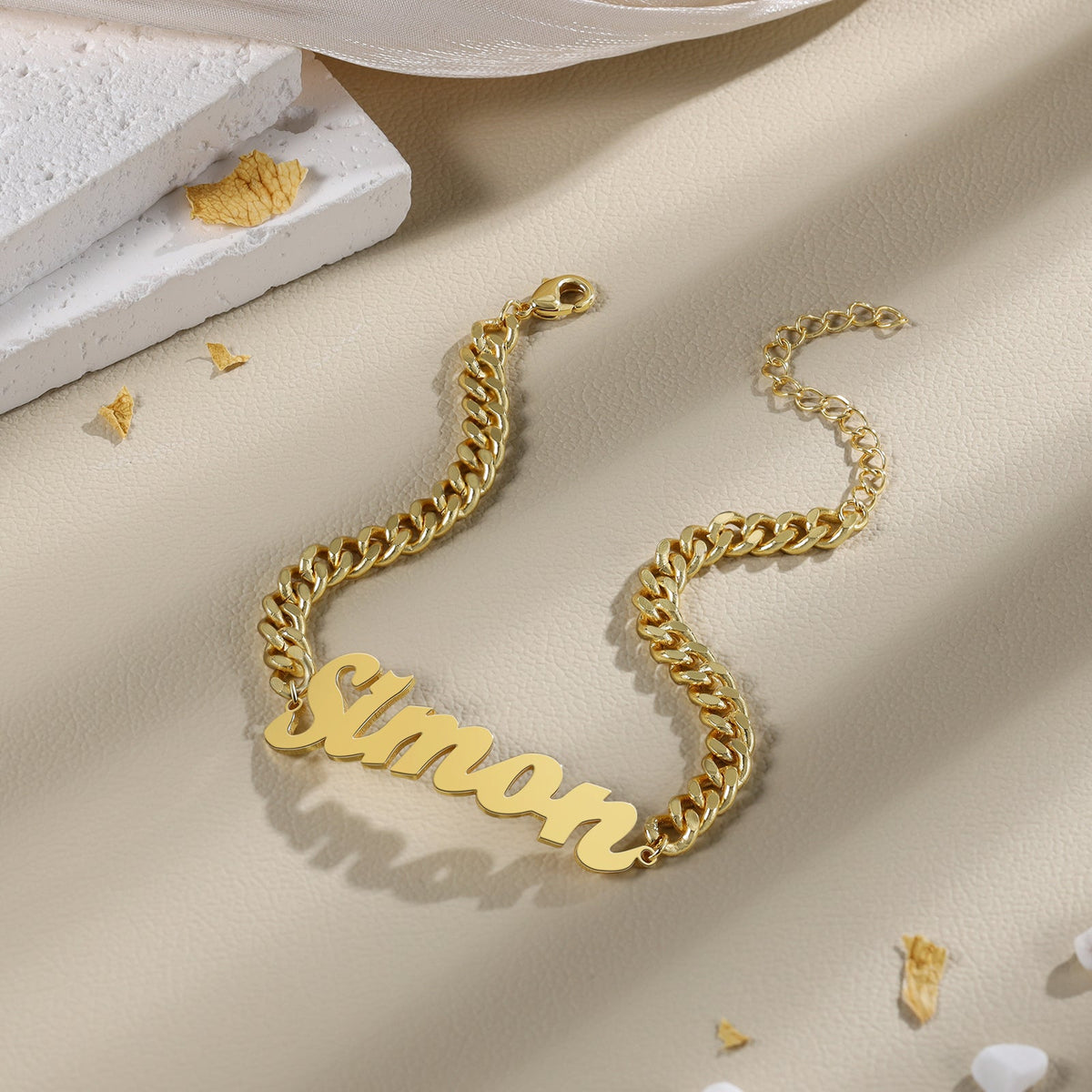 Custom Name Couple Bracelet