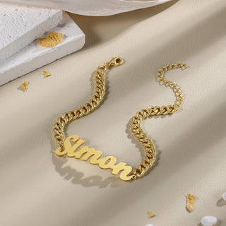 Custom Name Couple Bracelet