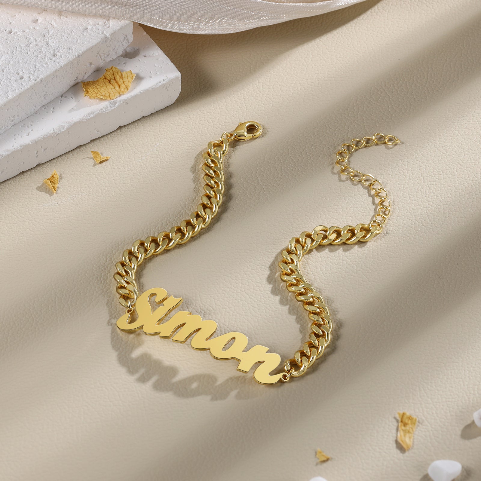 Custom Name Couple Bracelet