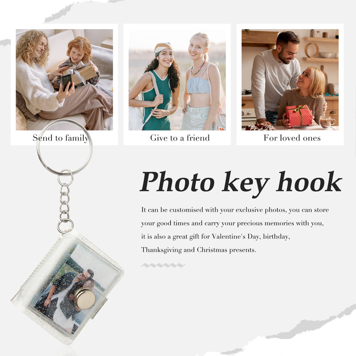 Custom Photo Keychain