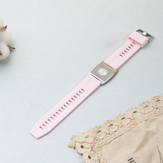 Custom Pink Medical Bracelet