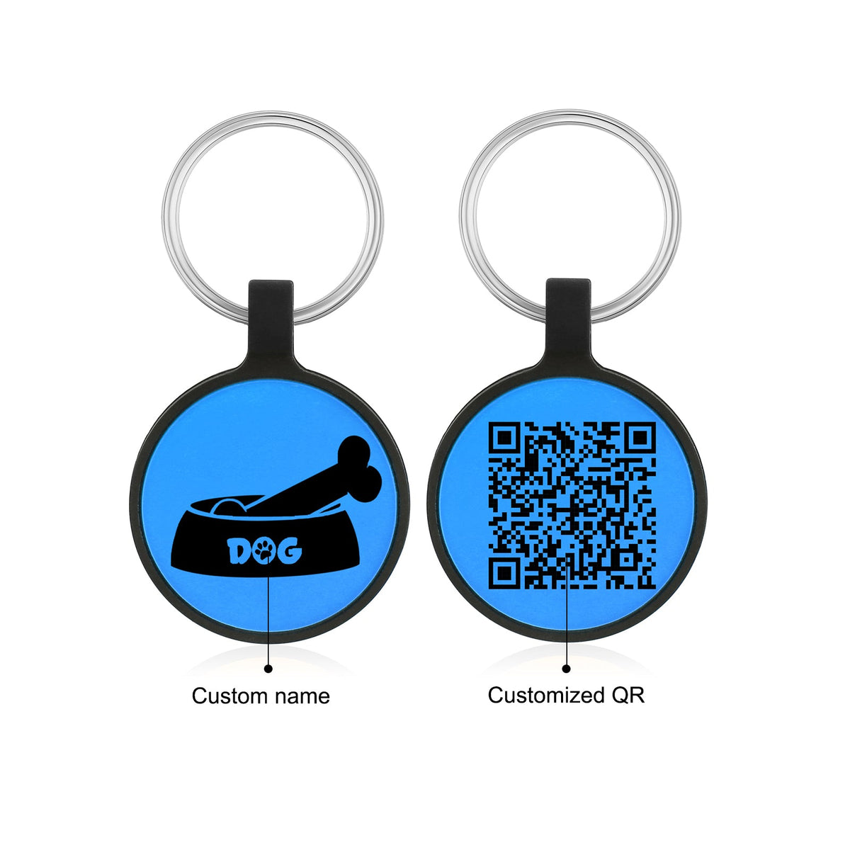 Custom Name Silica Gel Dog Tag