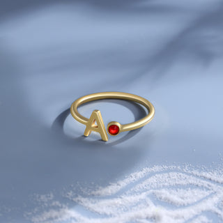 Custom Letter Ring