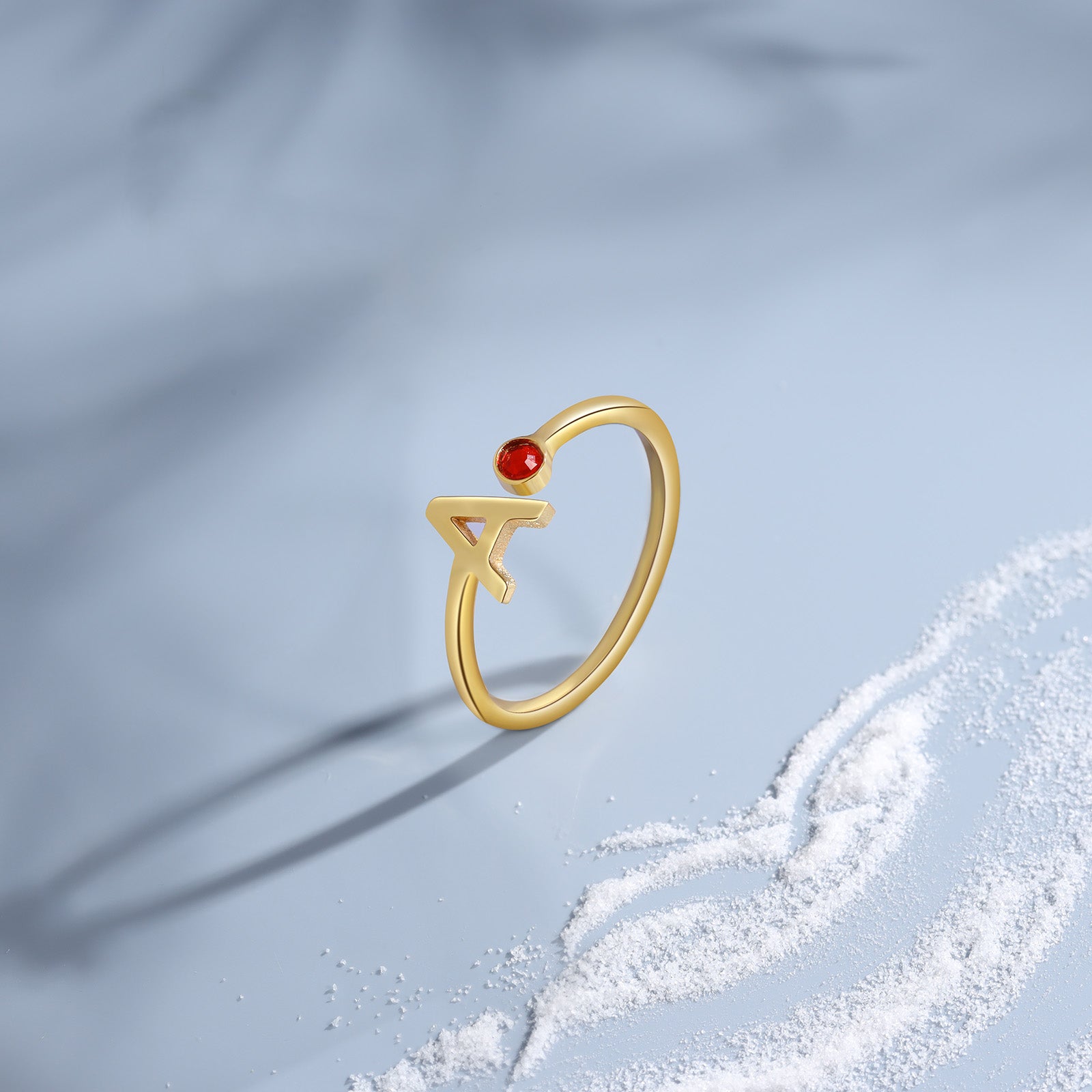 Custom Letter Ring
