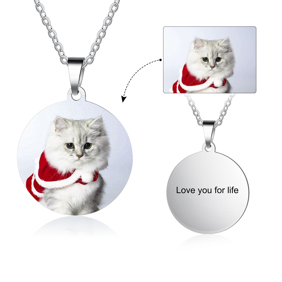 Custom Photo Necklace