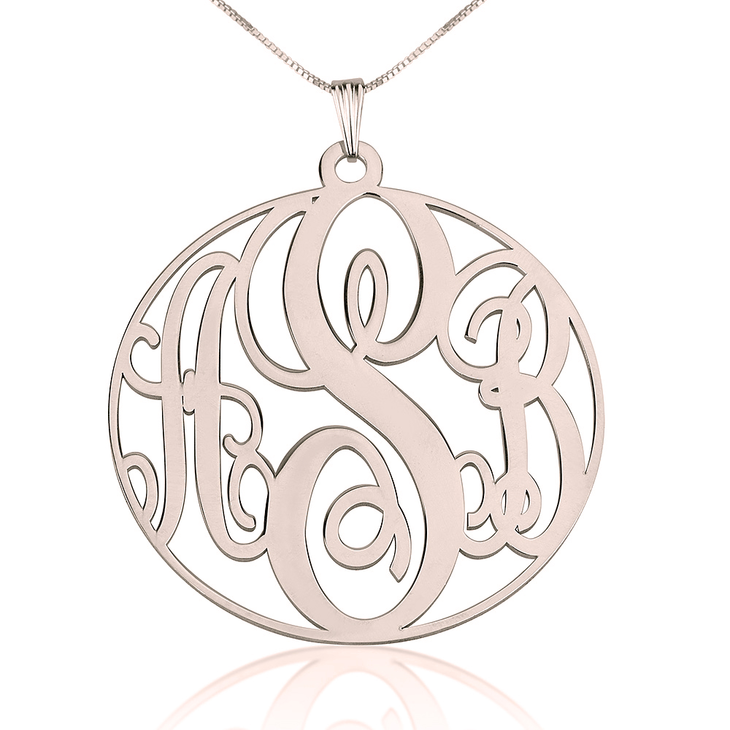 Custom Monogram Necklace