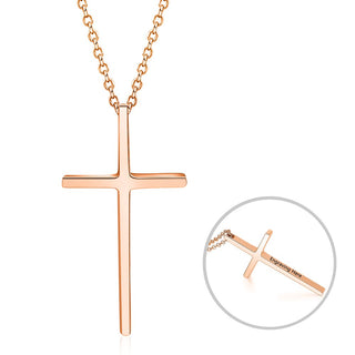 Stainless Steel Cross Necklace