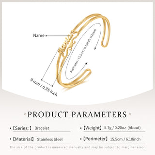 Custom Name Bangle