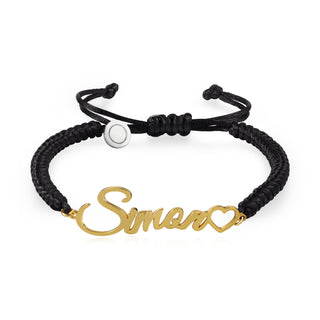 Custom Name Couple Bracelet