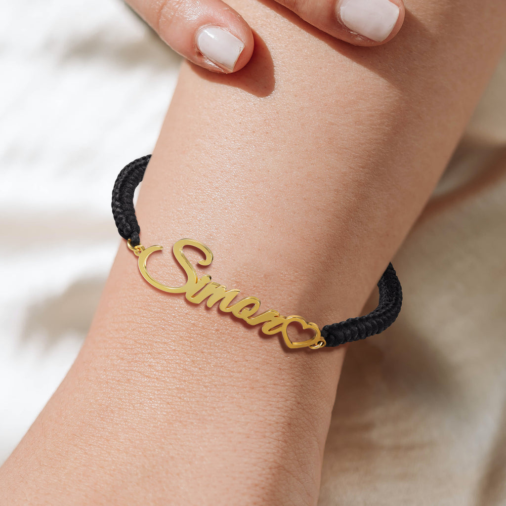 Custom Name Couple Bracelet