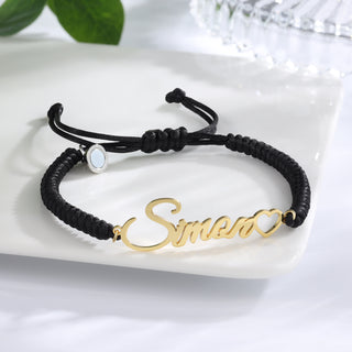 Custom Name Couple Bracelet