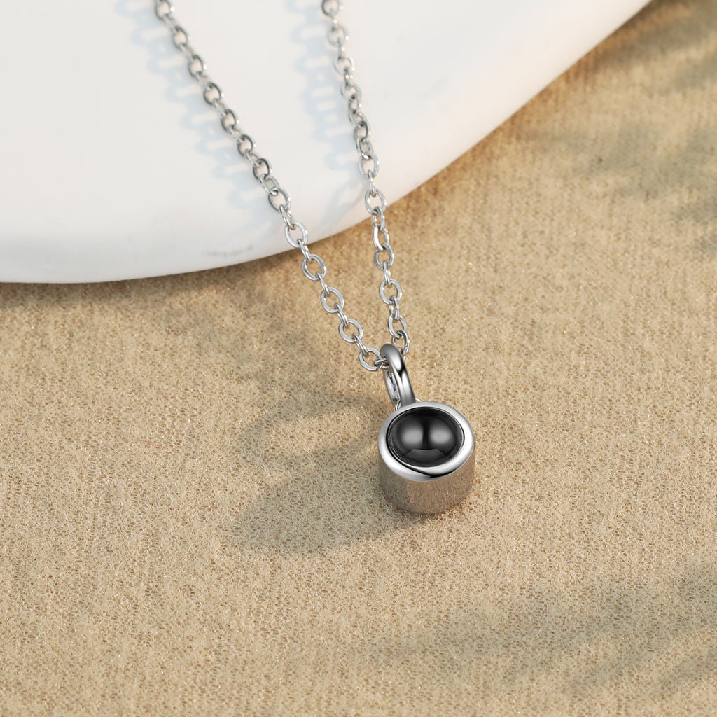 Custom Photo Projection Necklace
