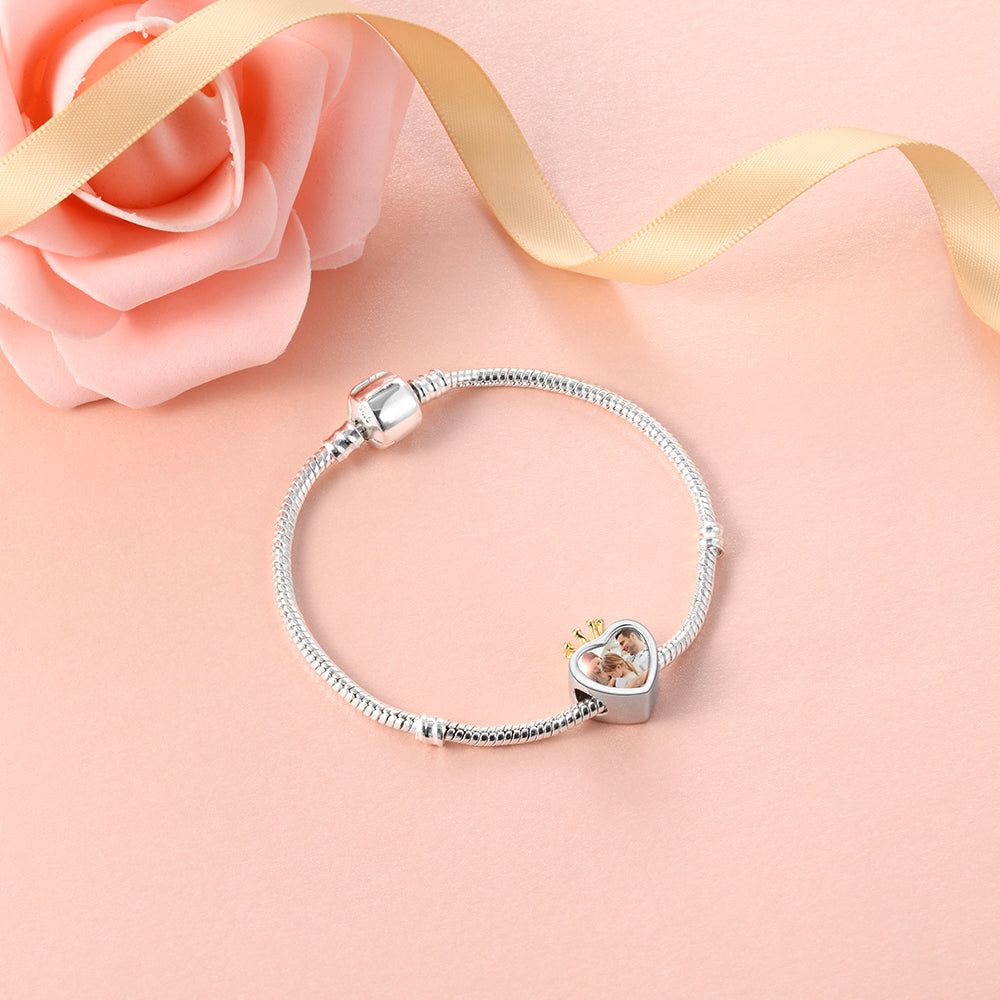 Custom Photo Bracelet Charm AS101959