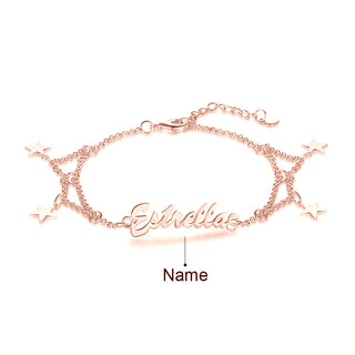 Christmas Gift Custom Name Bracelet