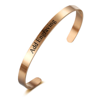 Custom Bangle Bracelet