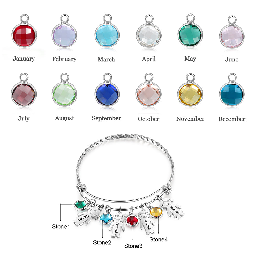 Stainless Steel Baby Bangle Bracelet