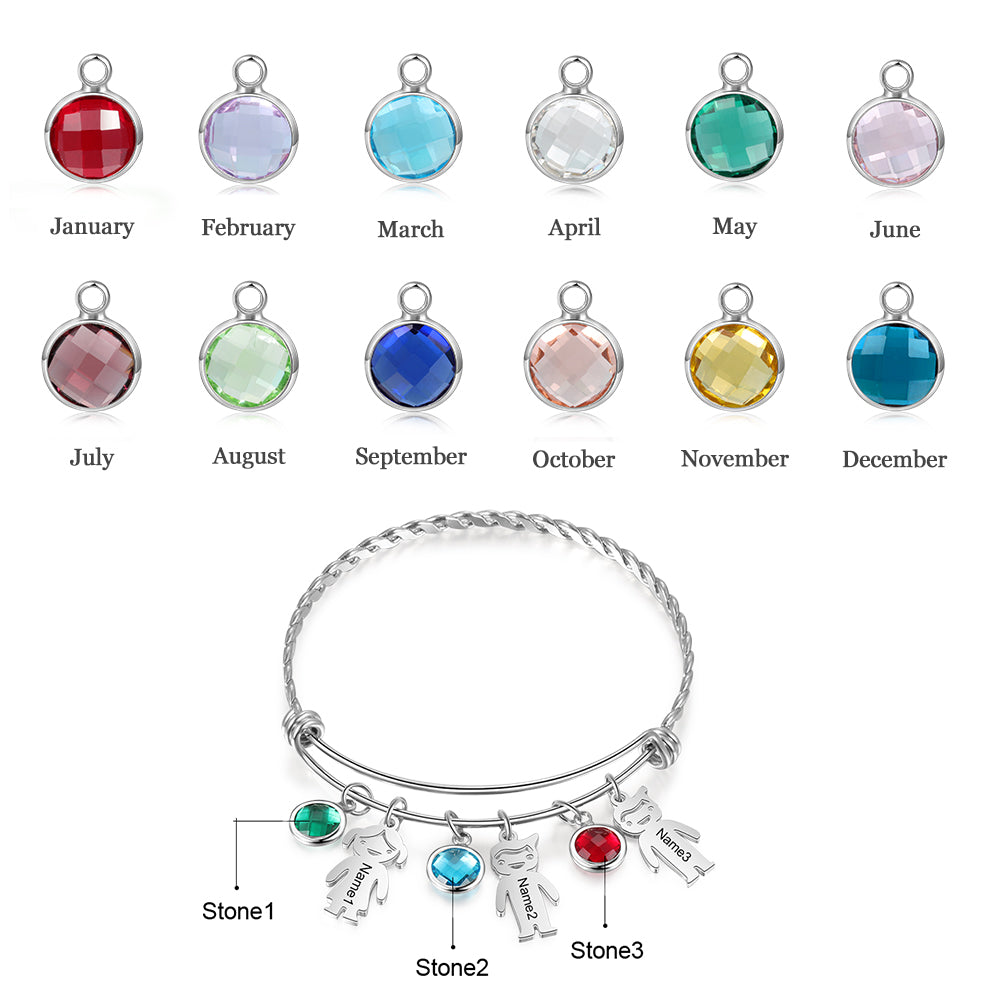 Stainless Steel Baby Bangle Bracelet