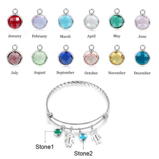 Stainless Steel Baby Bangle Bracelet