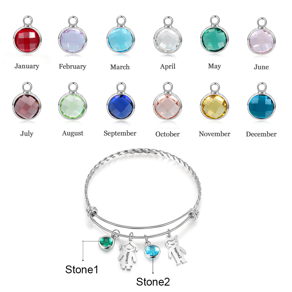 Stainless Steel Baby Bangle Bracelet