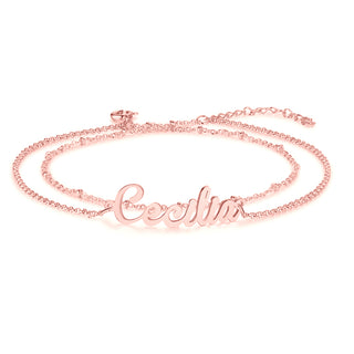 Personalized Name Anklet