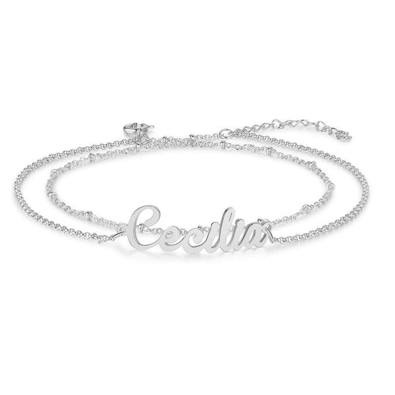 Personalized Name Anklet