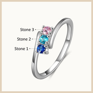 Custom Birthstone Ring