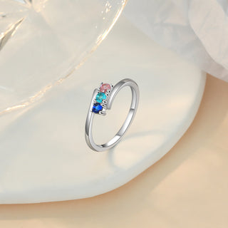 Custom Birthstone Ring