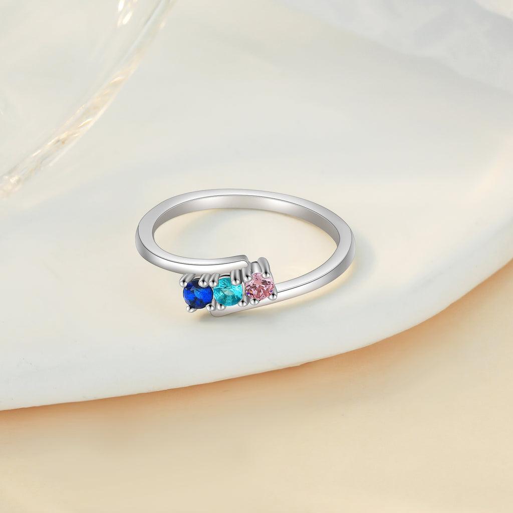 Custom Birthstone Ring