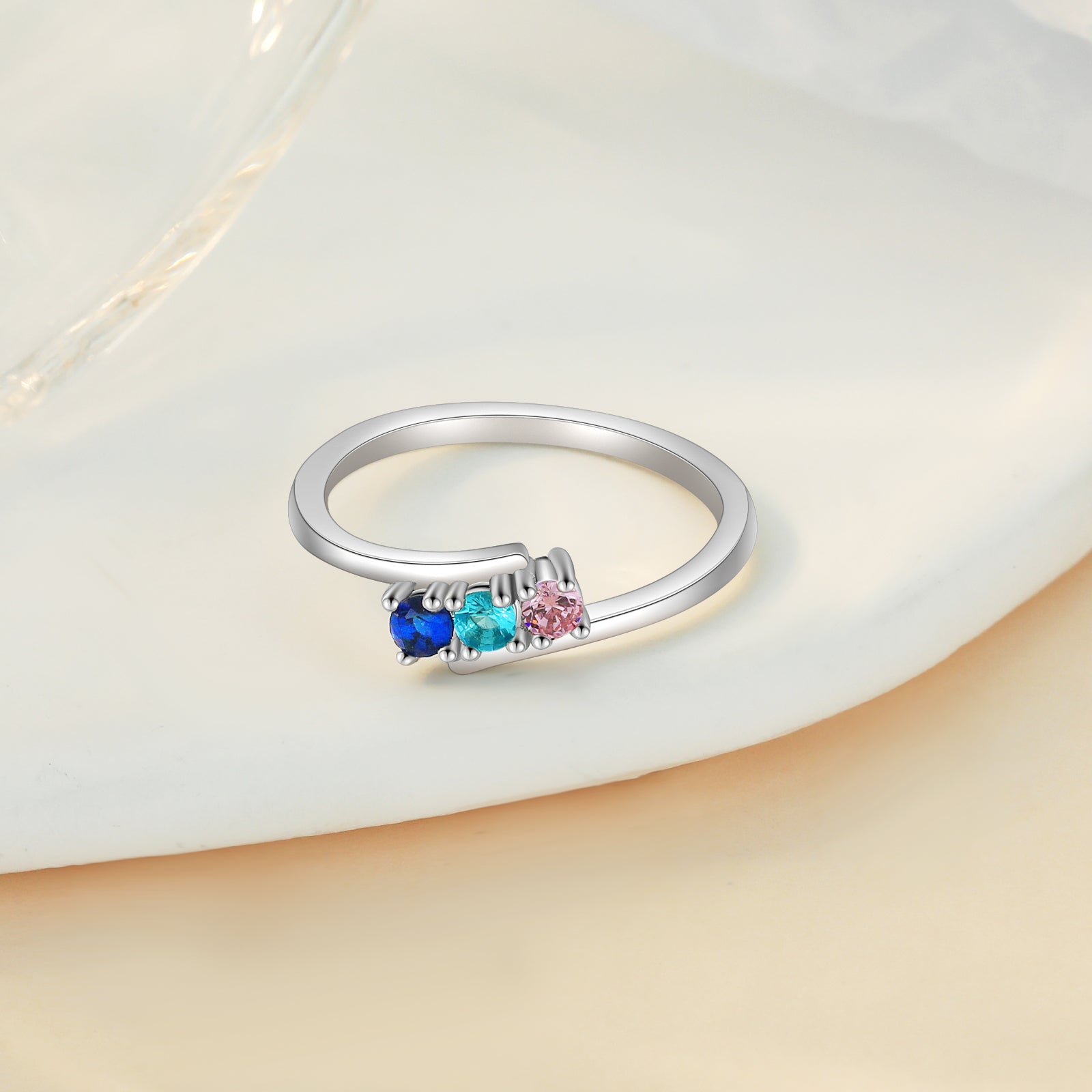 Custom Birthstone Ring