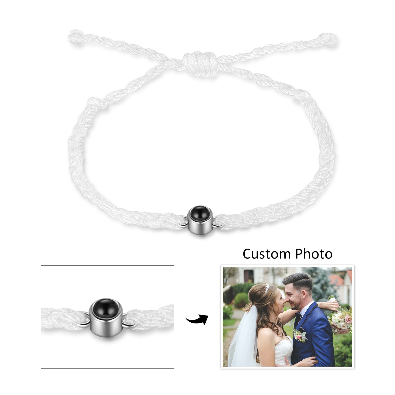 Custom Photo Projection Weave