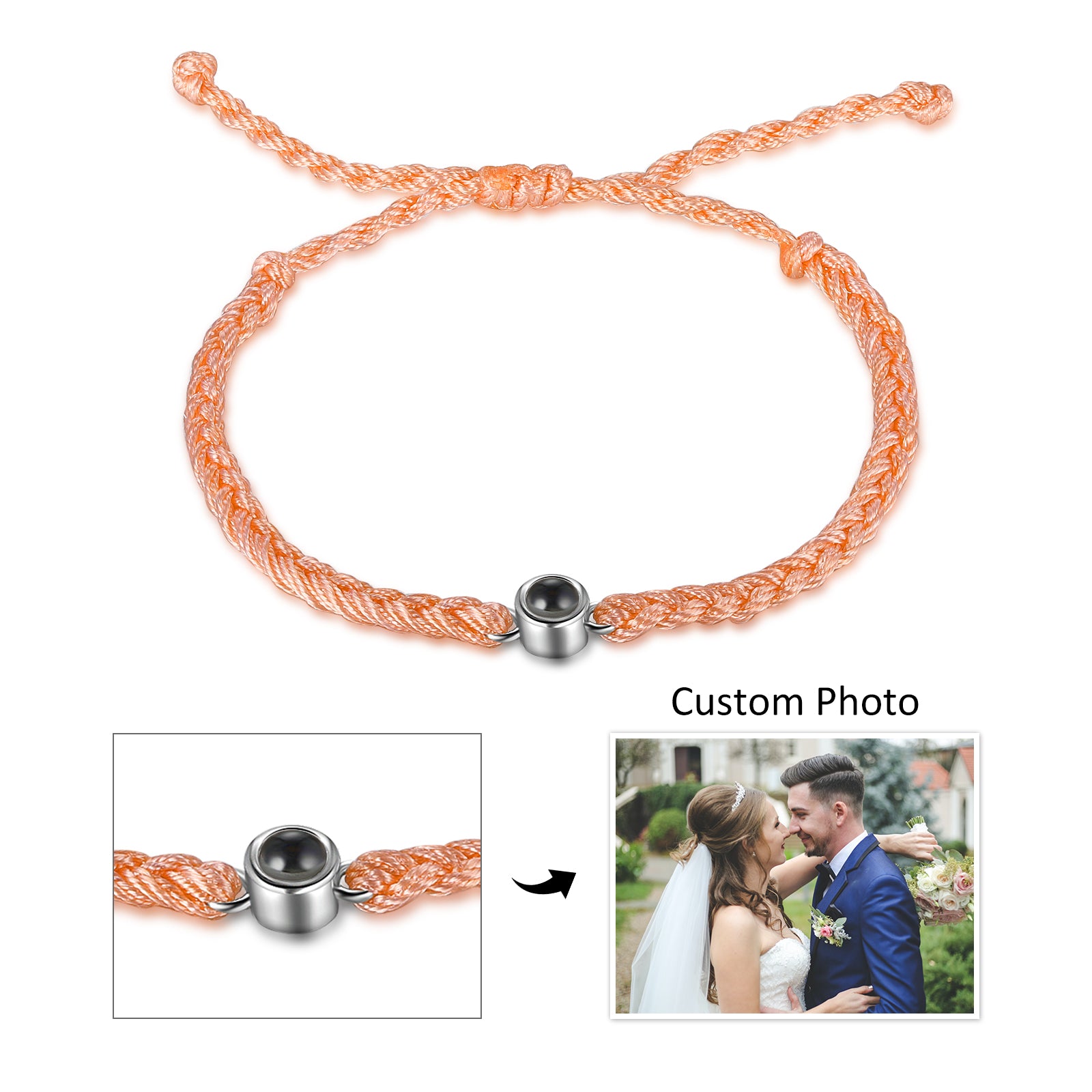 Custom Photo Projection Weave