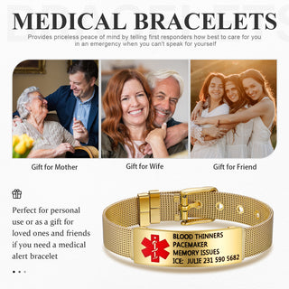 Custom ID Medical Bracelet