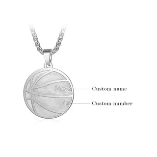 Custom Basketball Necklace