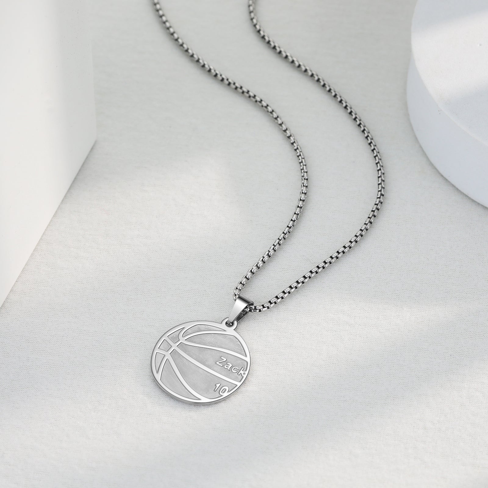Custom Basketball Necklace