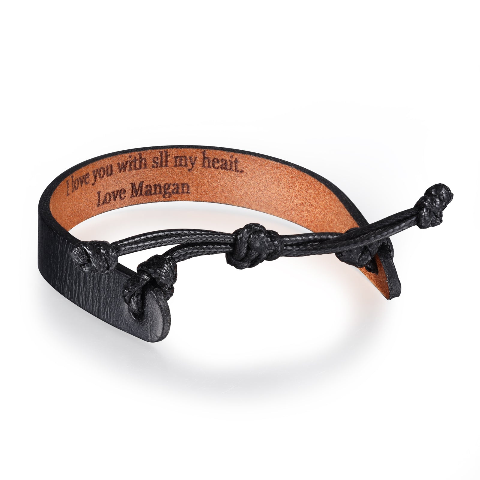 Custom Leather Bracelet