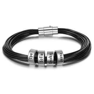 Custom Leather Bracelet
